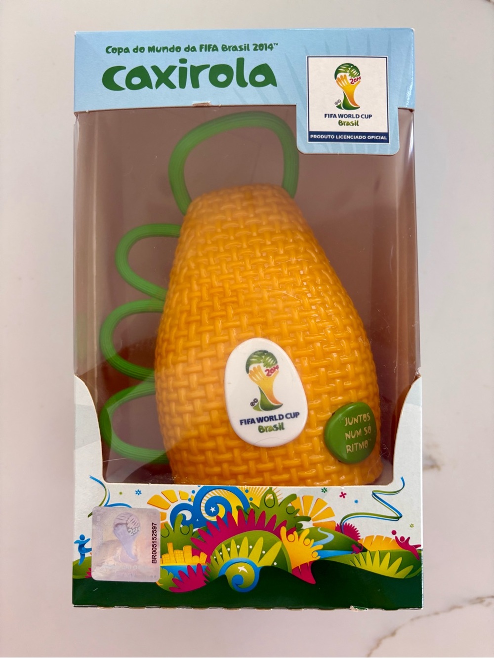 Caxirola Fan Rattle - 2014 FIFA World Cup Brazil Licensed